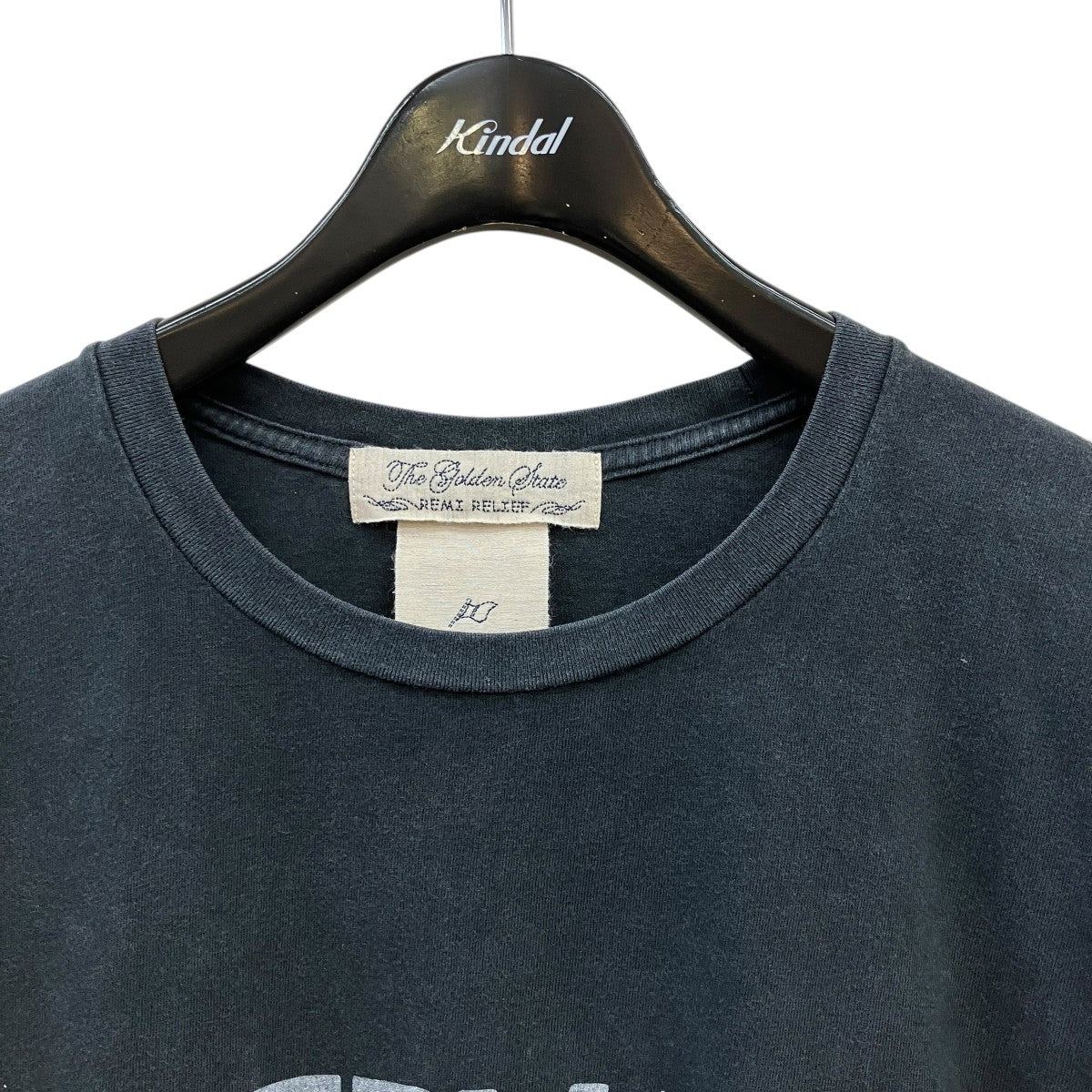 REMI RELIEF 干場別注 20 -．天竺T（A NEW DAY)プリントTシャツ 古着・中古-3枚目のアイテム画像