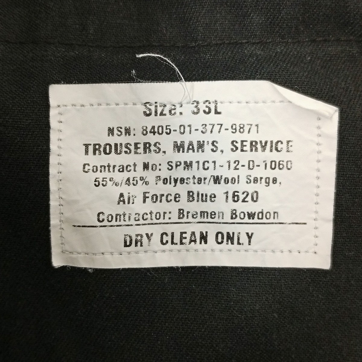 U．S．AIR FORCE パンツ 古着・中古-5枚目のアイテム画像