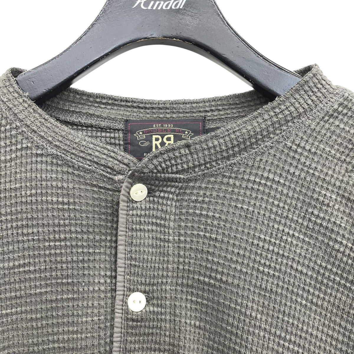 HENLEY NECK THERMAL SHIRTSヘンリーネックカットソー782504859002