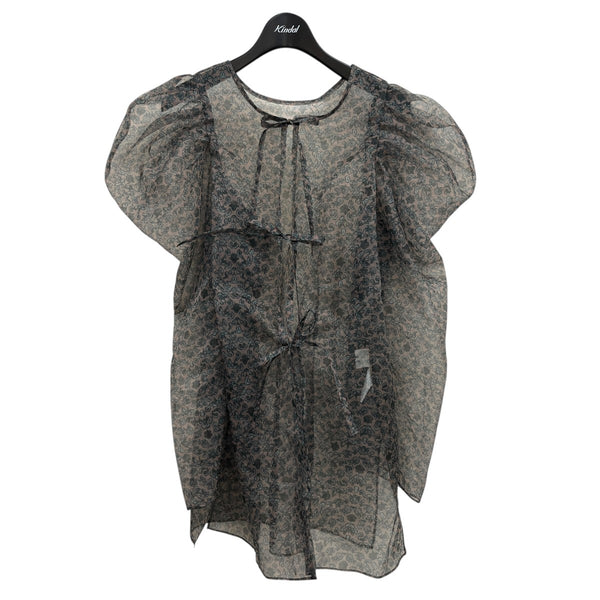 fumie tanaka×Ray BEAMS/別注 シアー2Wayシャツ FUMIE=TANAKA×RAY BEAMS シアー2wayシャツFT22A-RB03 FT22A-RB03