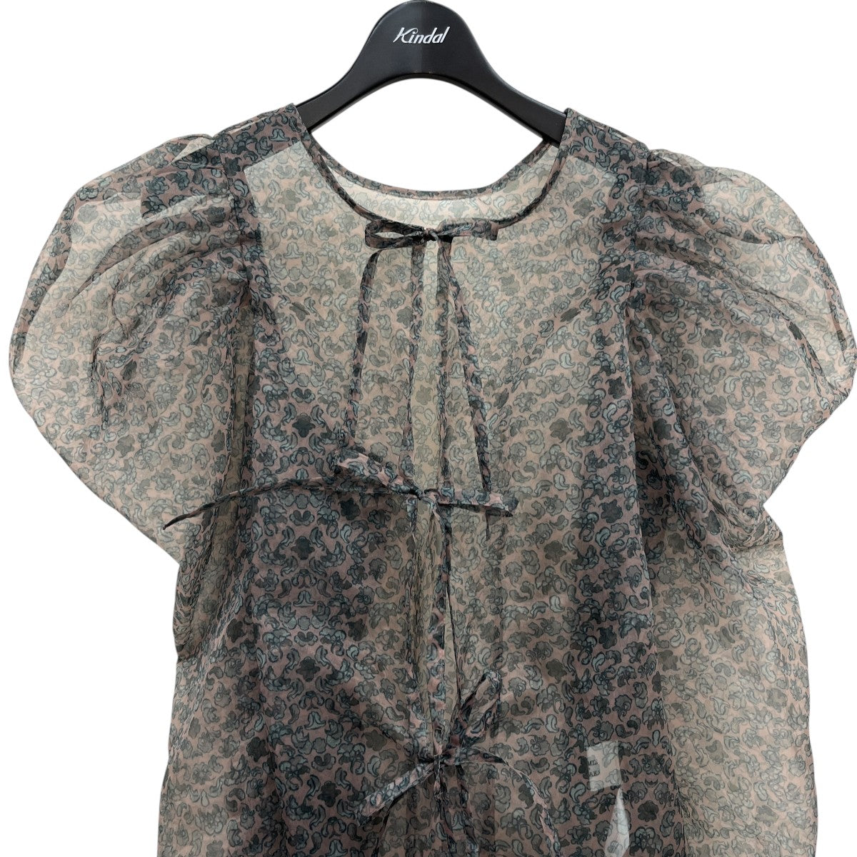 fumie tanaka×Ray BEAMS/別注 シアー2Wayシャツ FUMIE=TANAKA×RAY BEAMS シアー2wayシャツFT22A-RB03 FT22A-RB03