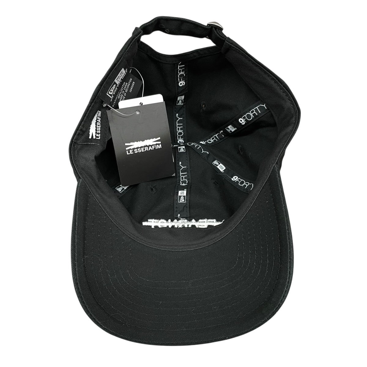 New Era LESSERAFIMキャップ 古着・中古-4枚目のアイテム画像