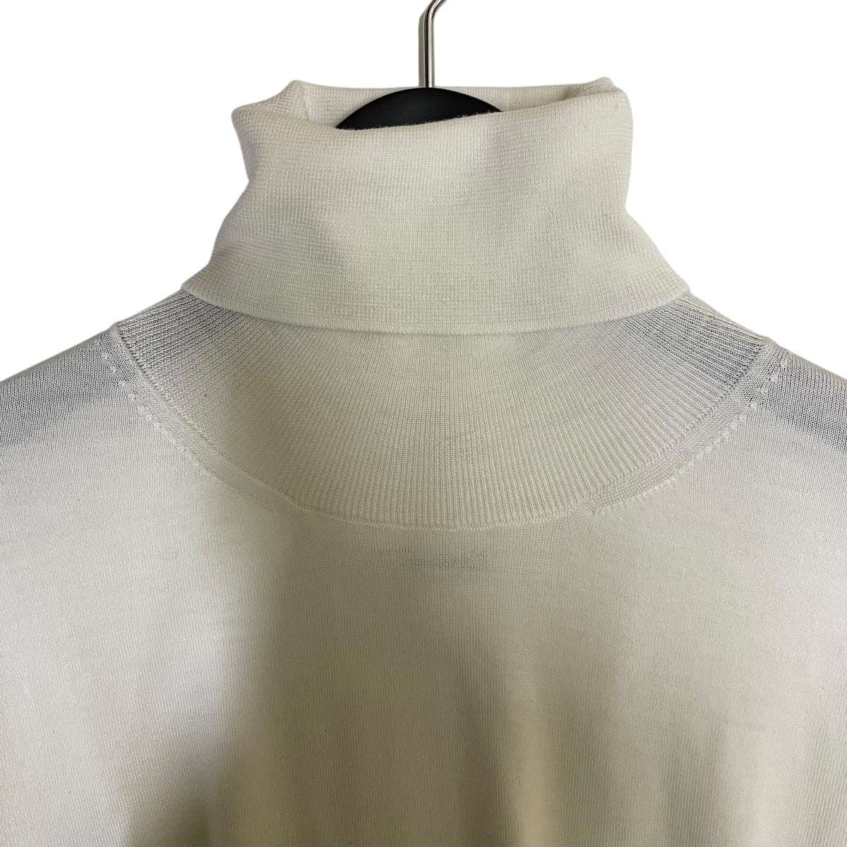 JIL SANDER 23AW薄手タートルネックニットセーターJ23GP0001 J14531 古着・中古-3枚目のアイテム画像