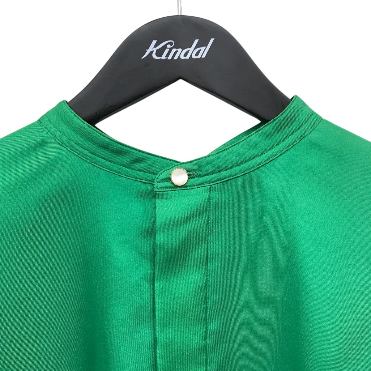 TOMORROWLAND ．B(トゥモローランド ビー) シルクツイル タックシャツ