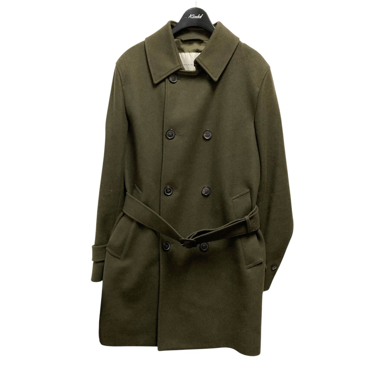 MACKINTOSH(マッキントッシュ) ソフトウールダブルブレストベルテッド