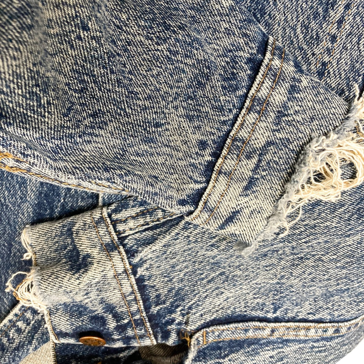 80sデニムシャツ340 3519