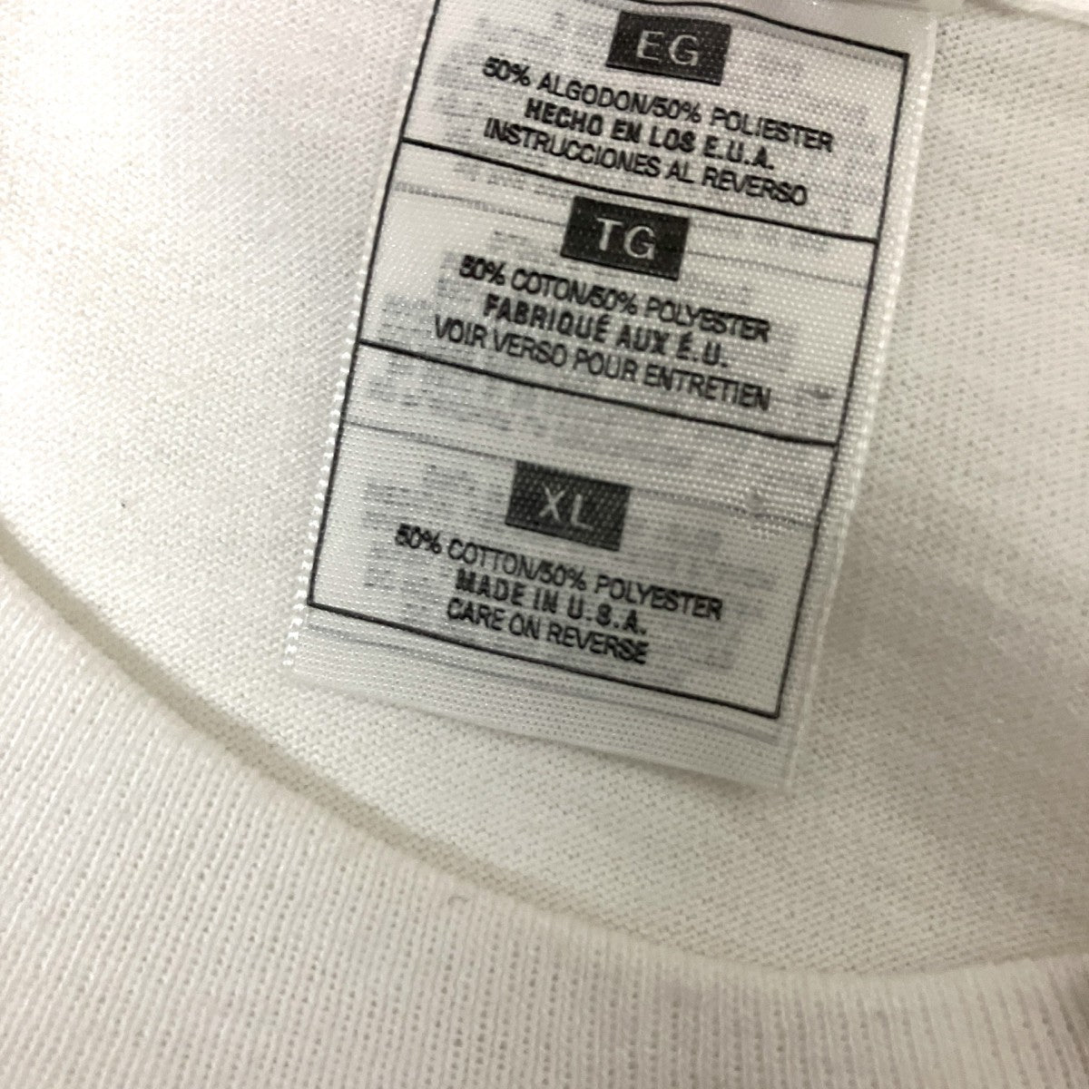 90sFRUIT OF THE LOOMプリントTシャツ