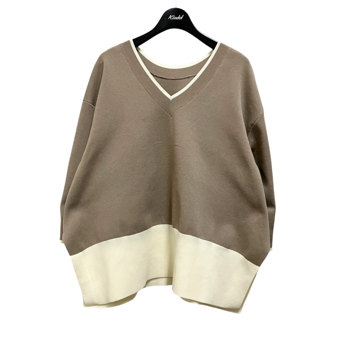 UNITED ARROWS 25AWミニマル 2WAY ニットVネックニット15131061100 古着・中古-1枚目のアイテム画像