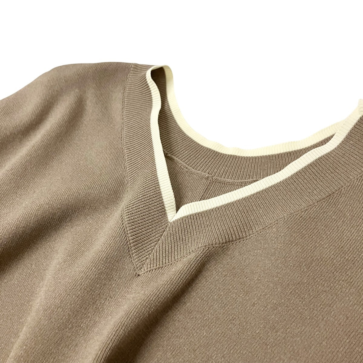 UNITED ARROWS 25AWミニマル 2WAY ニットVネックニット15131061100 古着・中古-3枚目のアイテム画像