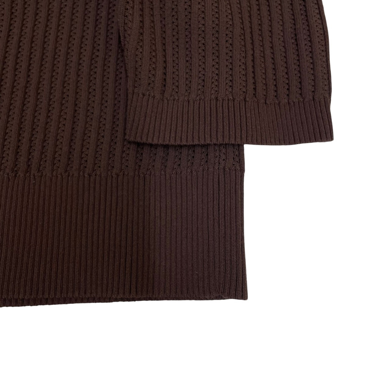 UNITED ARROWS TOKYO メッシュ ハーフスリーブ ニットニット1518-106-1897 古着・中古-4枚目のアイテム画像