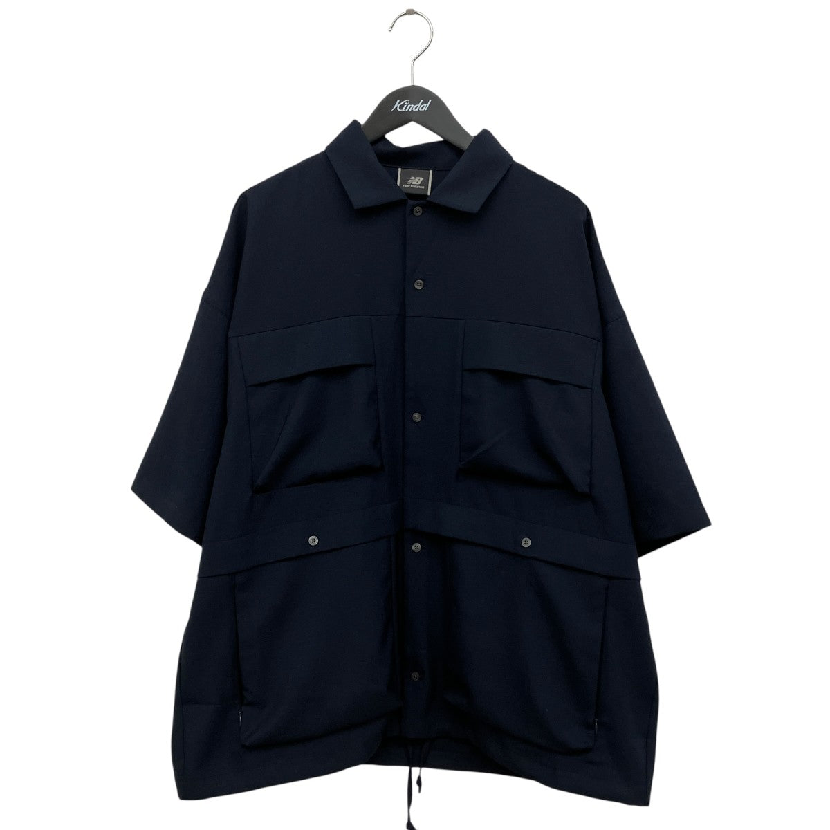 NEW BALANCE AMT45006 MET24 Open Collar Shirts半袖シャツ 古着・中古-1枚目のアイテム画像
