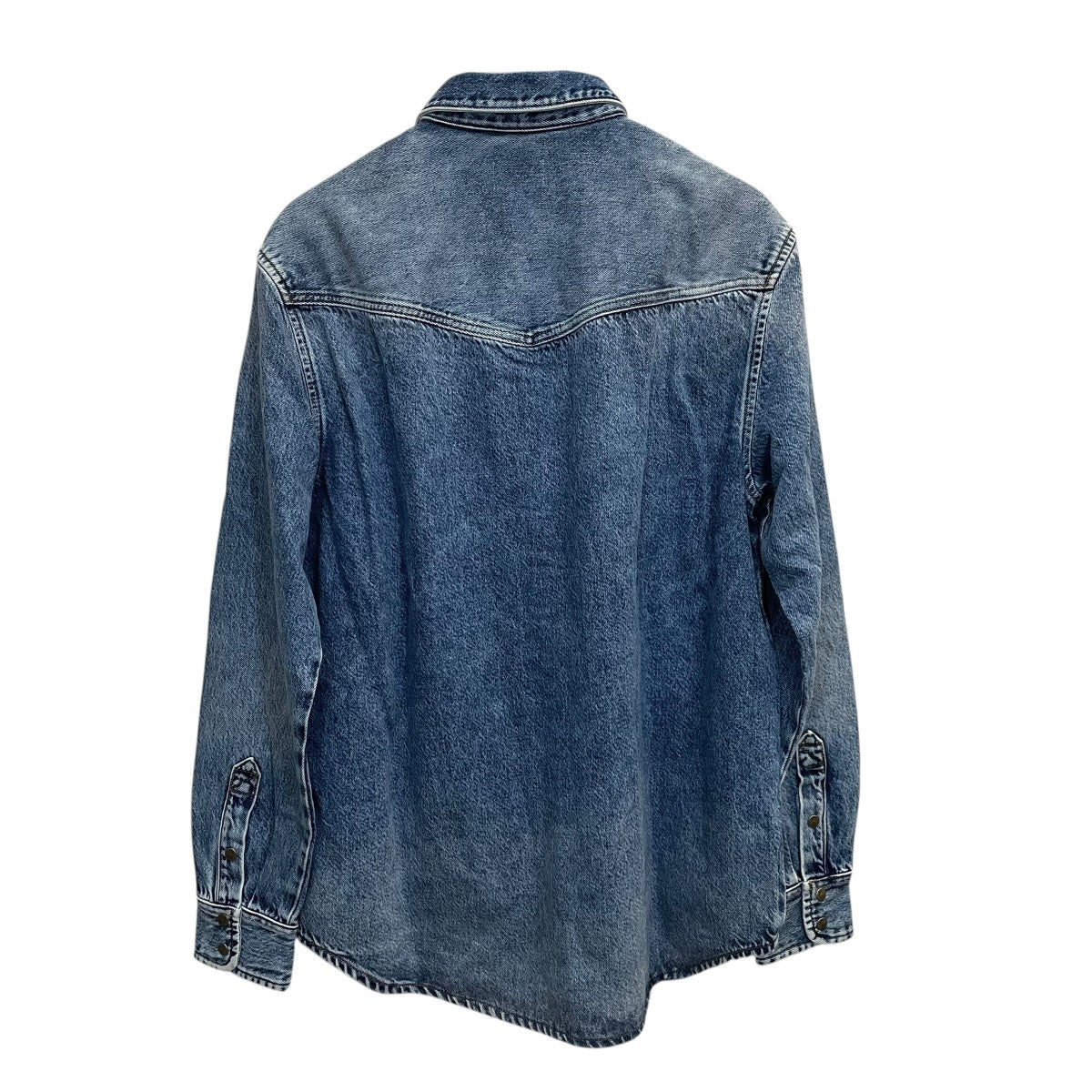  peak デニムシャツ Lサイズ snow peak（スノーピーク） TAKIBI Light Denim Utility Shirt 焚火