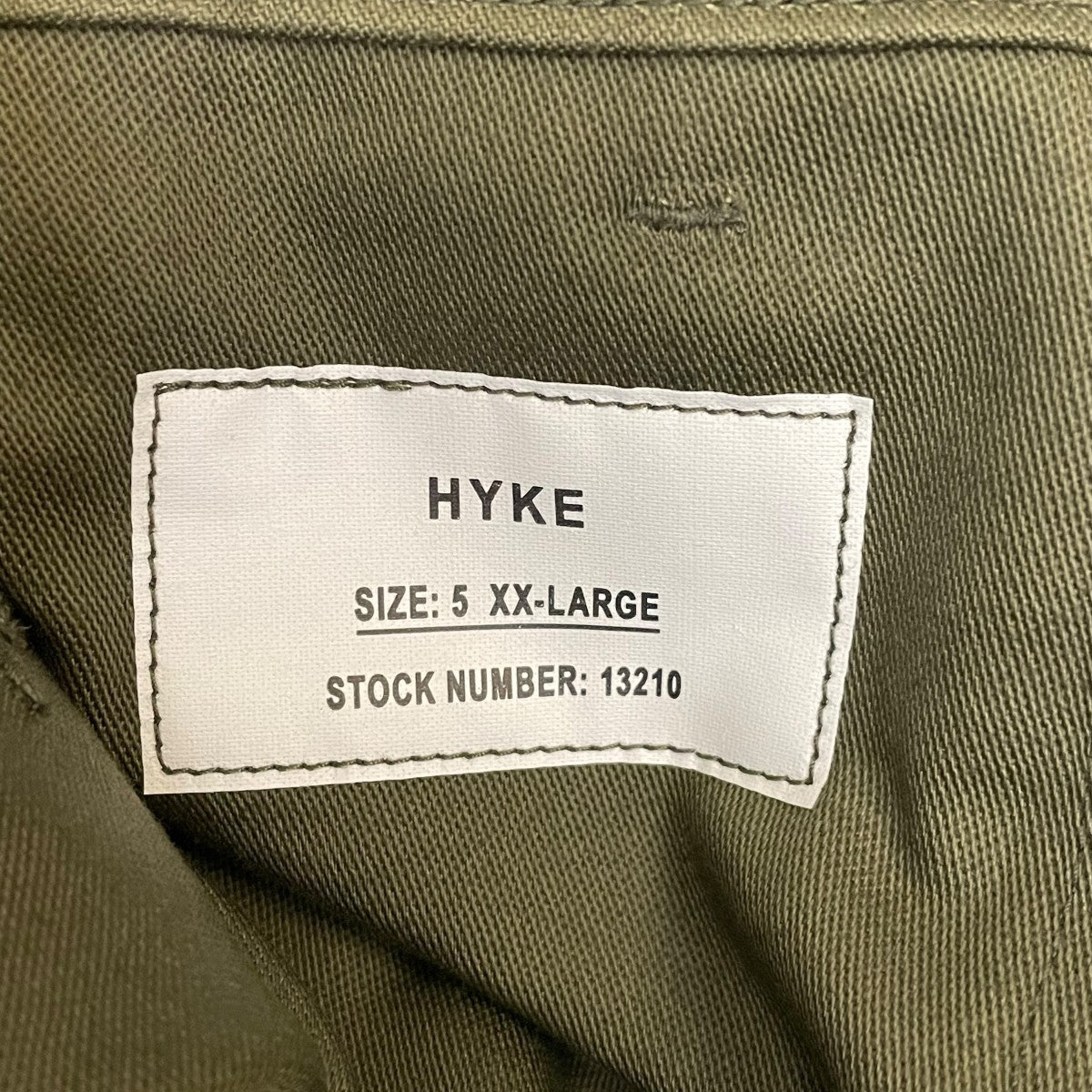 BACK SATIN BAKER PANTSベイカーパンツ212-13210