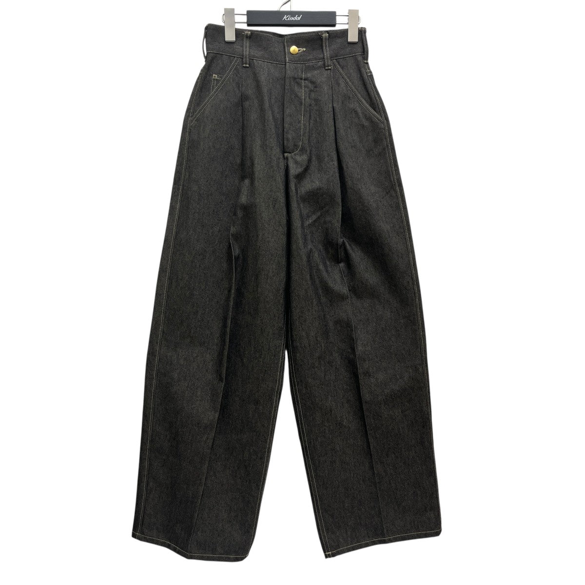 KUURA DENIM THE WIDE DENIMワイドデニムパンツ24SS-REPT-207L