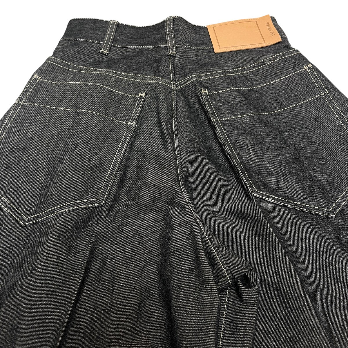 KUURA DENIM THE WIDE DENIMワイドデニムパンツ24SS-REPT-207L