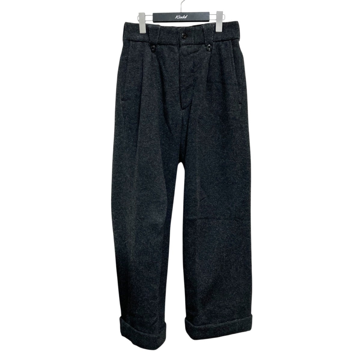 BLACK SIGN カシミヤ混パンツ 古着・中古-1枚目のアイテム画像
