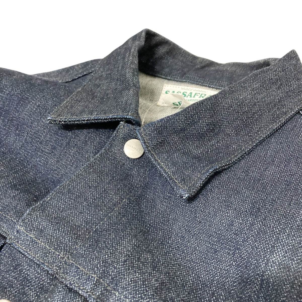 SASSAFRAS(ササフラス) GARDENER JACKETデニムジャケット インディゴ