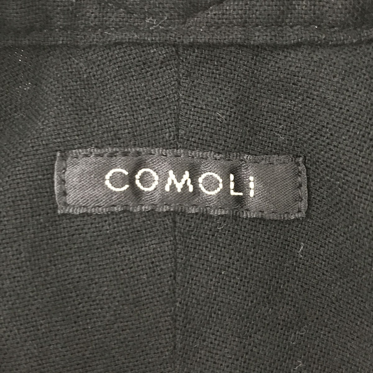 COMOLI 23SSオックス シャツB01-02013 古着・中古-3枚目のアイテム画像