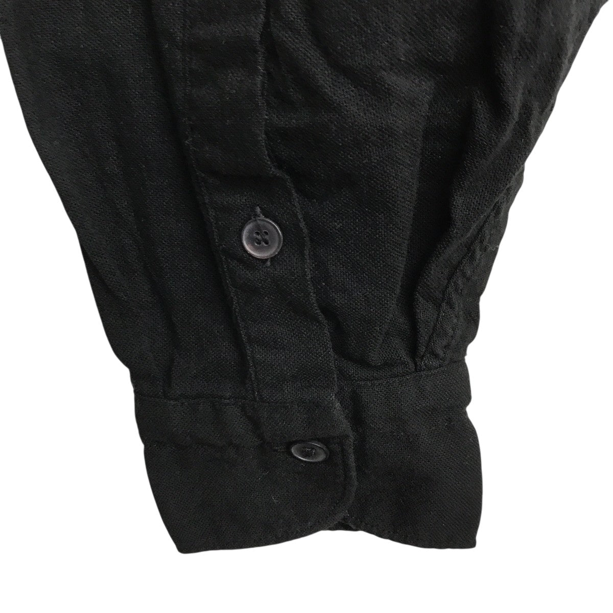 COMOLI(コモリ) 23SSオックス シャツB01-02013 B01-02013 ブラック