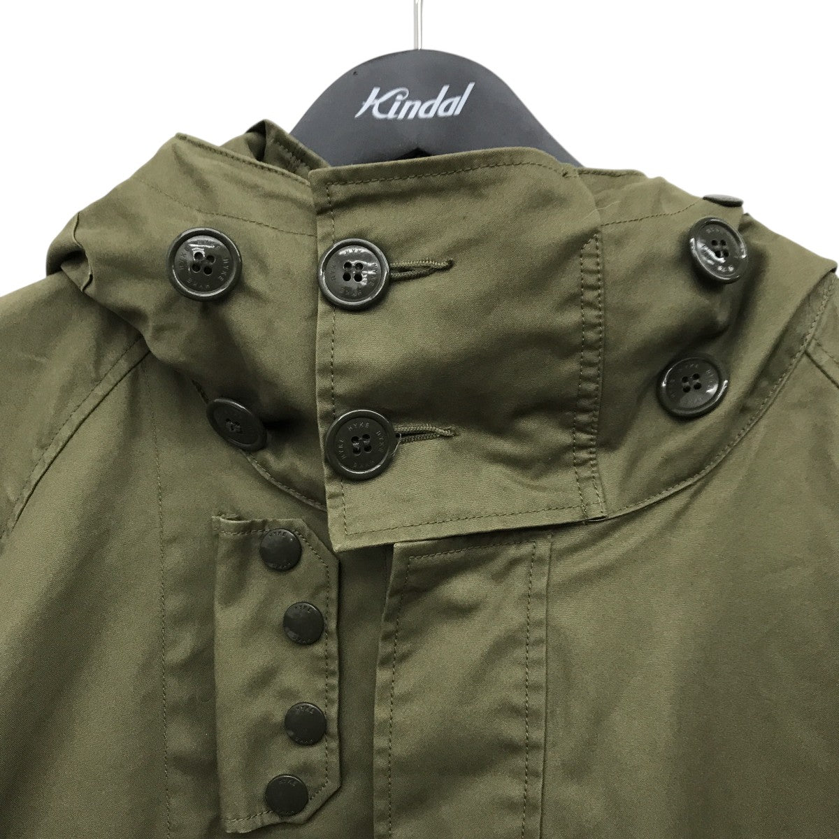 HYKE(ハイク) N C MILITARY JACKETミリタリージャケット211-17288 211