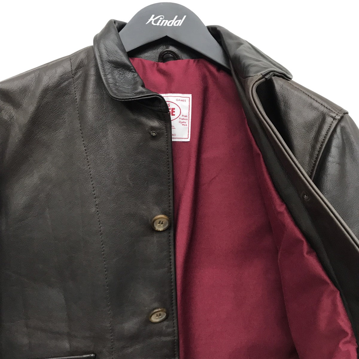 Cossack jacketレザージャケット