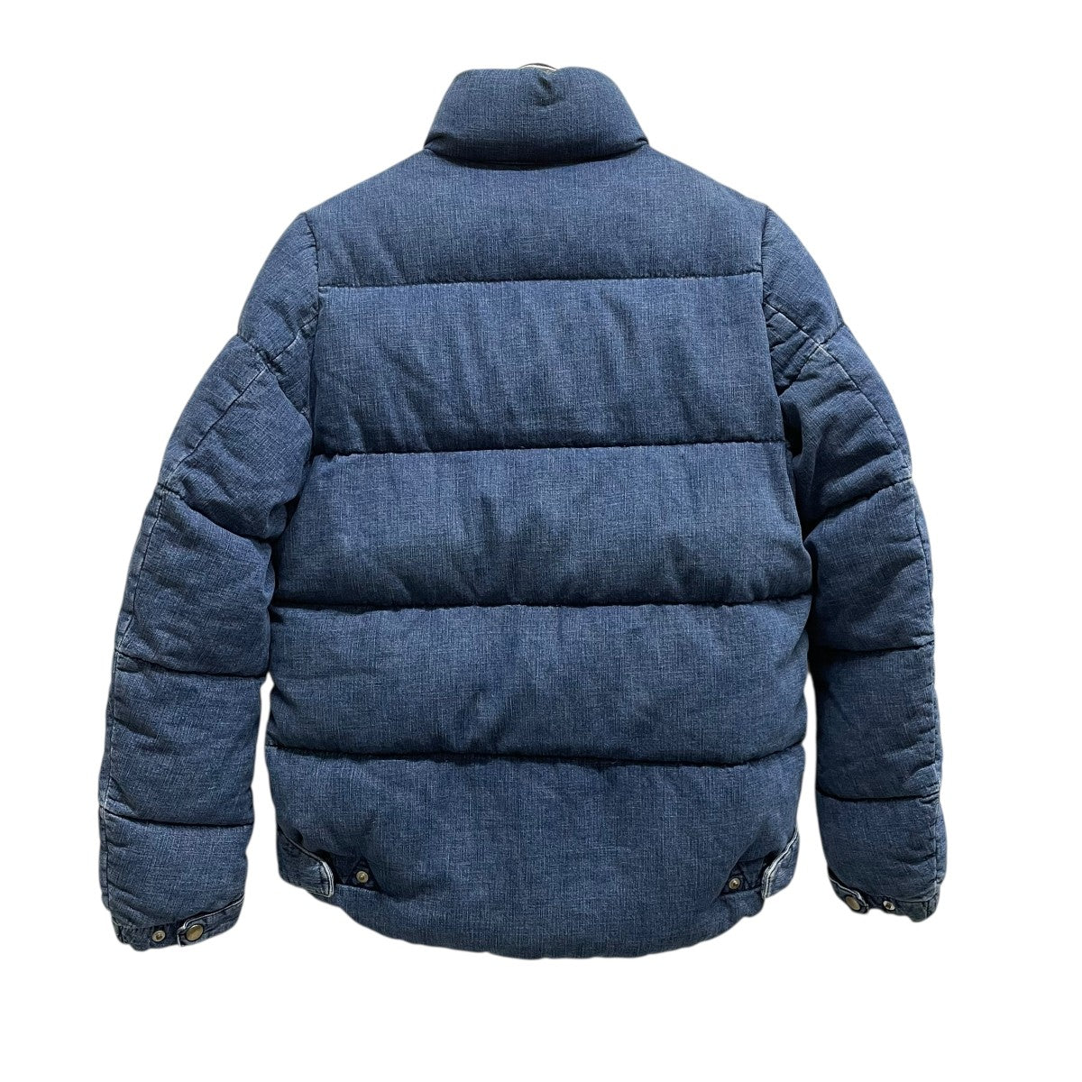 B2nd別注 裏地ペイズリー デニムダウンジャケット