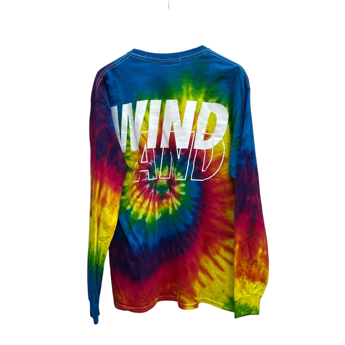 WIND AND SEA タイダイ柄長袖Tシャツ 古着・中古-2枚目のアイテム画像