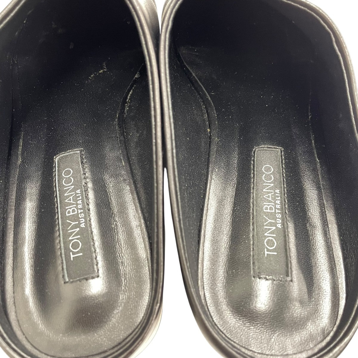 TONY BIANCO スクエアスリッポンシューズ 古着・中古-5枚目のアイテム画像