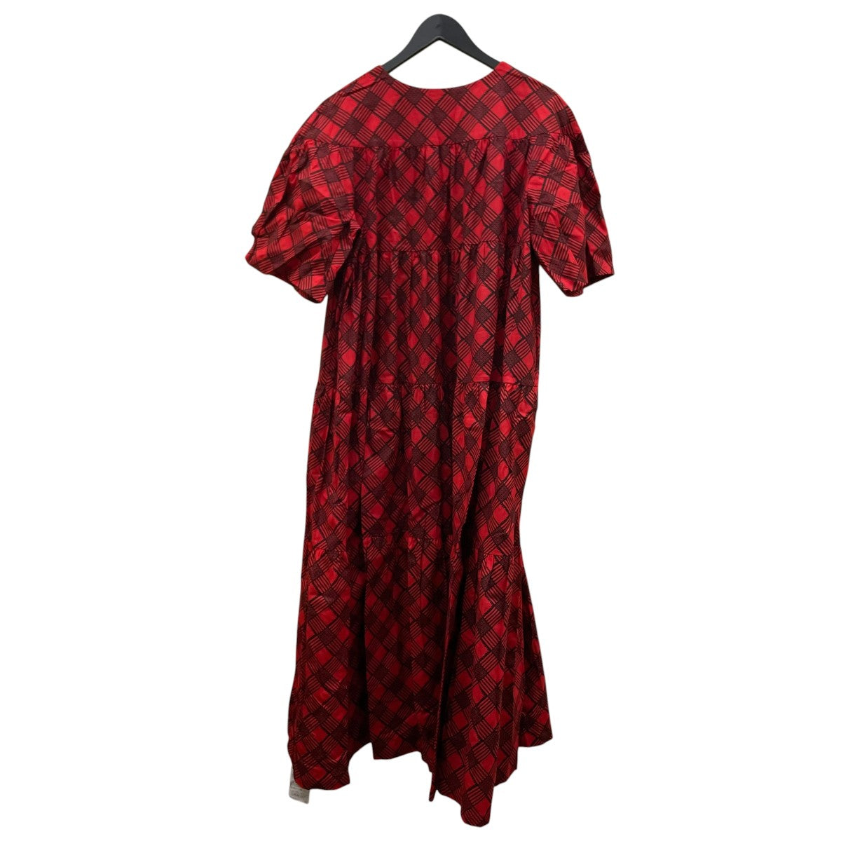 25SSAFRICAN WAX PRINT DRESSワンピース