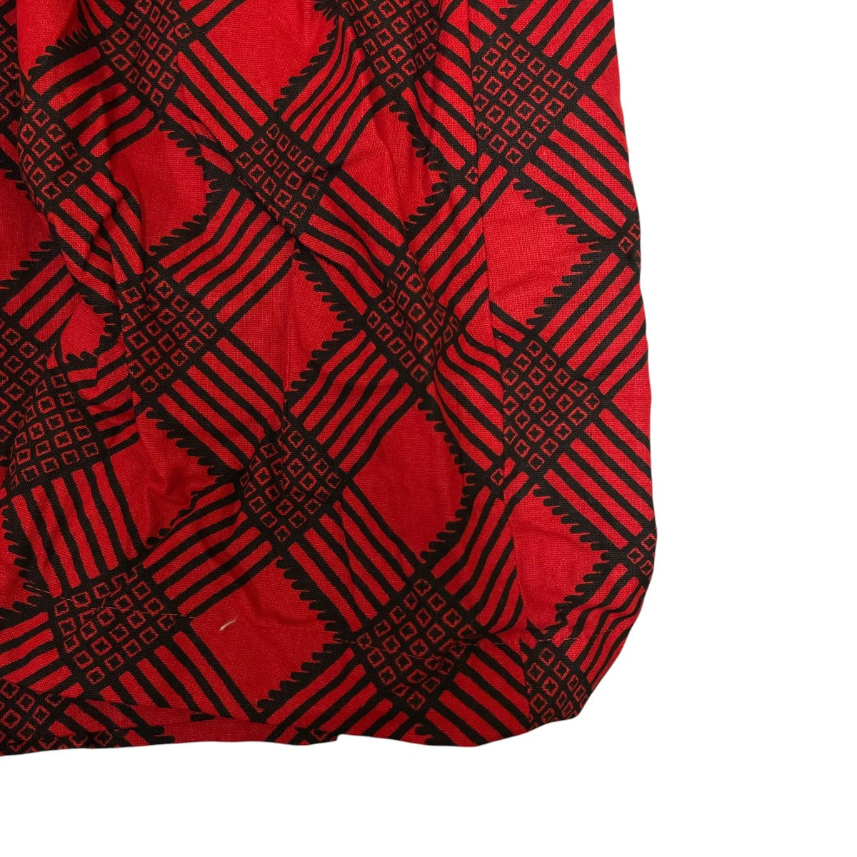 25SSAFRICAN WAX PRINT DRESSワンピース
