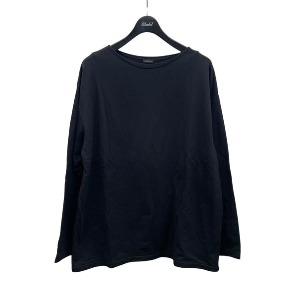 25AW COMOLI コットン ボートネック [BLACK] size3 COMOLI(コモリ) 25AWコットンボートネックC03-05016 C03-05016
