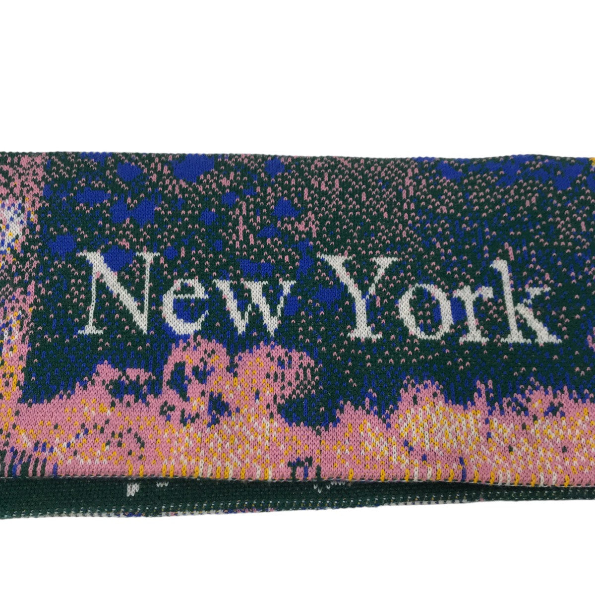 MONTMARTRE NEW YORK(モンマルトルニューヨーク) マフラー ブルー