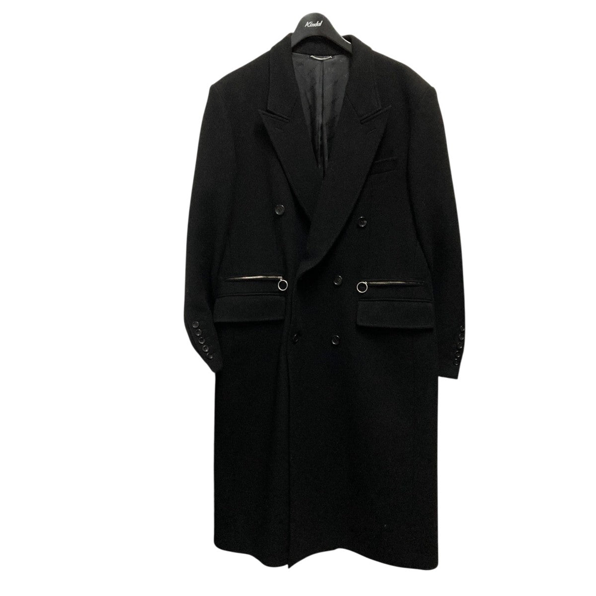 WOOL MELTON DOUBLE BREASTED COATメルトンコート1B001 0223 02