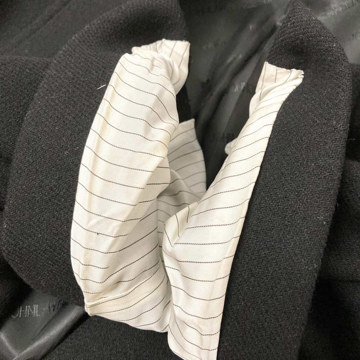 WOOL MELTON DOUBLE BREASTED COATメルトンコート1B001 0223 02