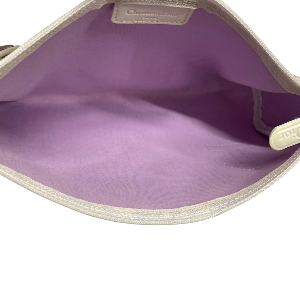 Christian Dior(クリスチャンディオール) ポーチ ホワイト｜【公式