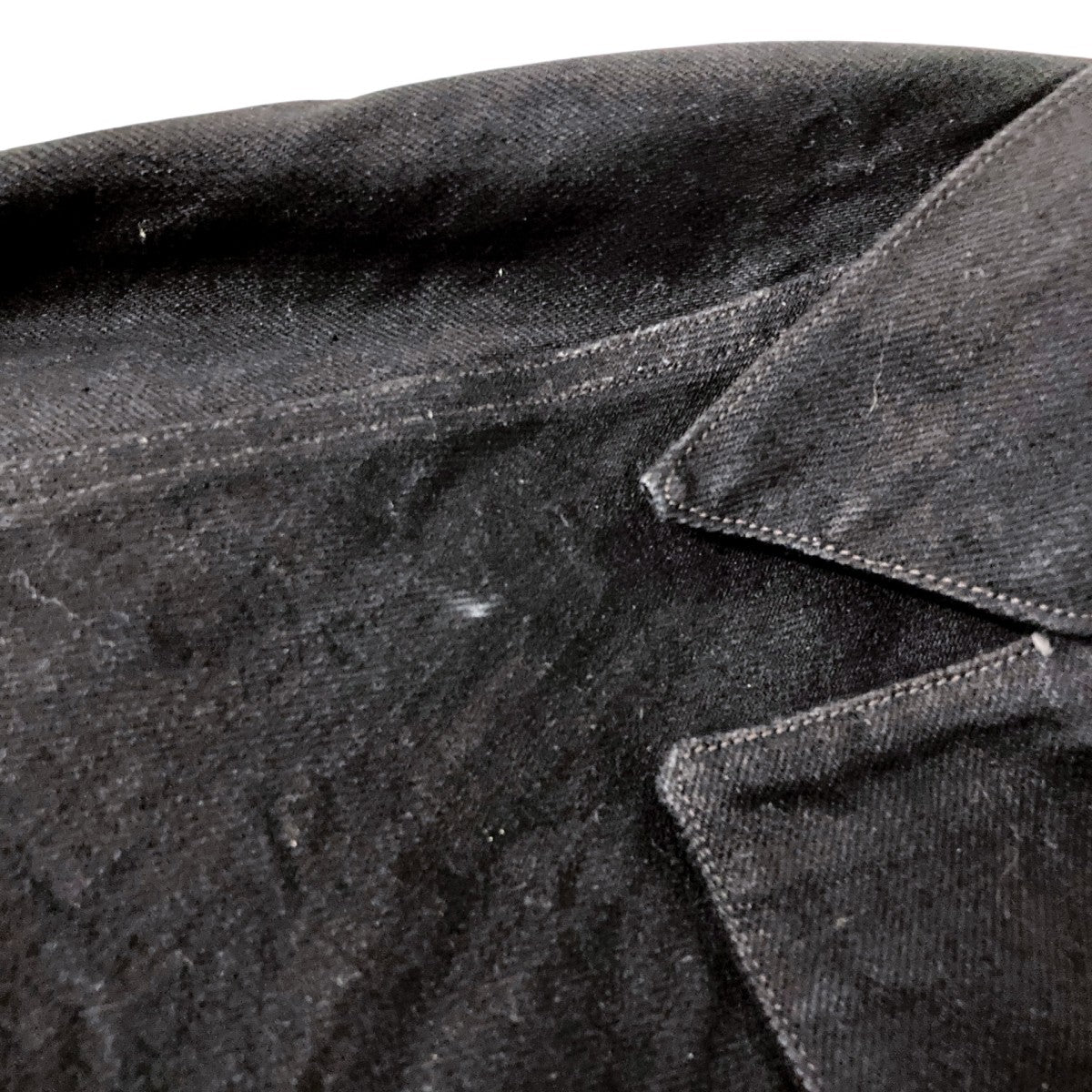25AWブラックデニム ワークジャケットC03 01002