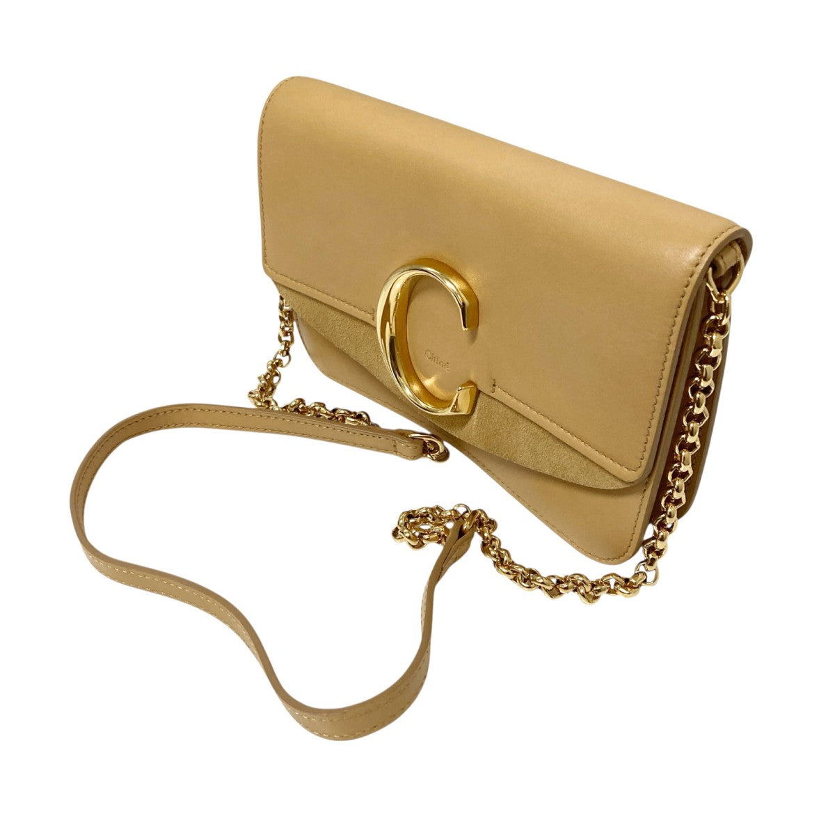 Chloe チェーンショルダーバッグ 古着・中古-3枚目のアイテム画像