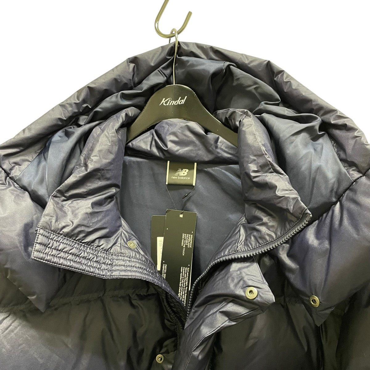 NEW BALANCE MET24 Long Down JacketダウンコートAMJ45024 古着・中古-3枚目のアイテム画像