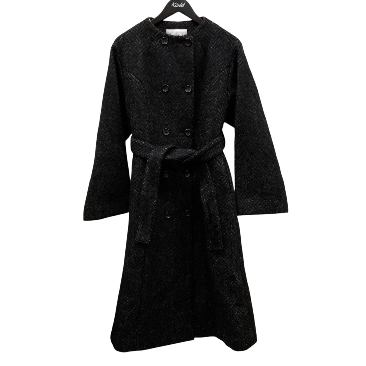 COLLARLESS JACKET COATノーカラーコートBD2121-3A-34