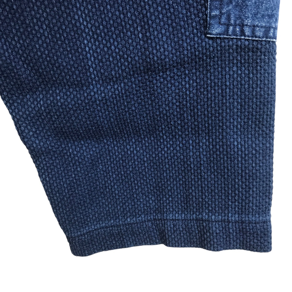 BLUE BLUE(ブルーブルー) カセゾメサシコユーティリティシャツ BLUE BLUE(ブルーブルー) カセゾメサシコユーティリティシャツ