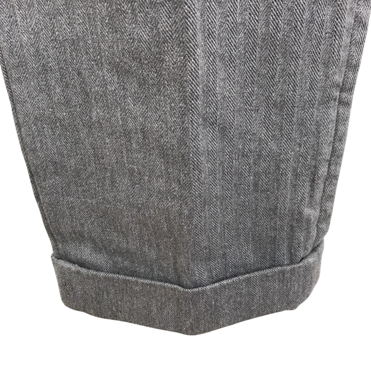 Le meilleur Gray Herringbone Trousersトラウザーパンツ 古着・中古-6枚目のアイテム画像
