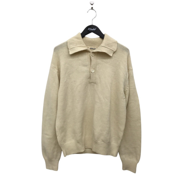 美品✨オーラリー　HARD TWIST MERINO KNIT BIG POLO AURALEE(オーラリー) HARD TWIST MERINO KNIT BIG POLOセーター