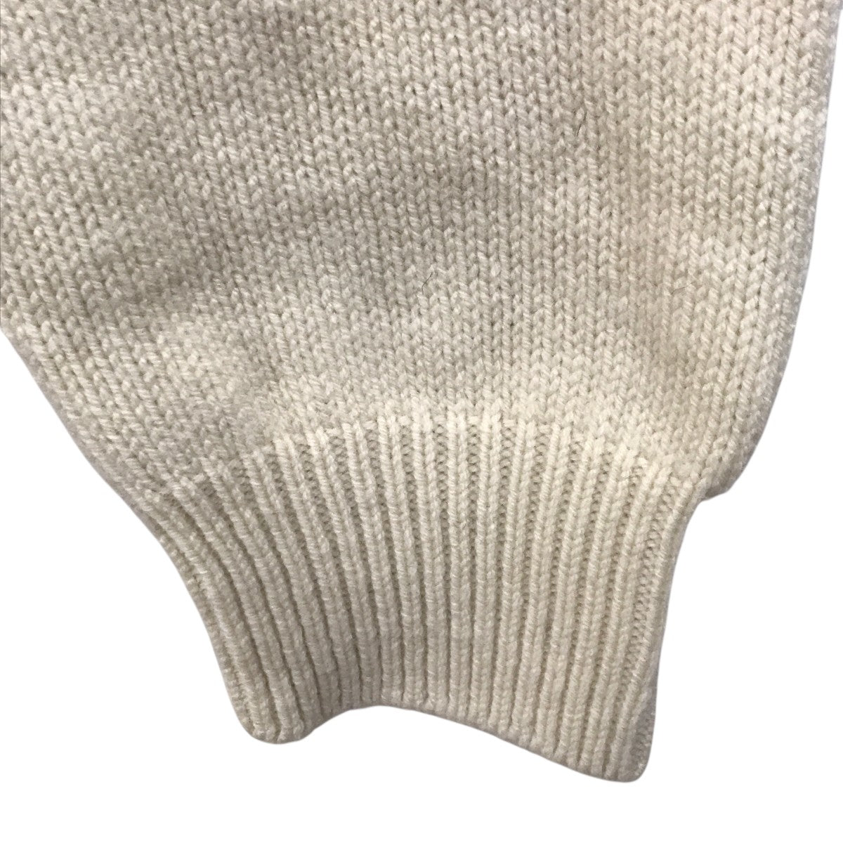 HARD TWIST MERINO KNIT BIG POLOセーターA9AP01FT