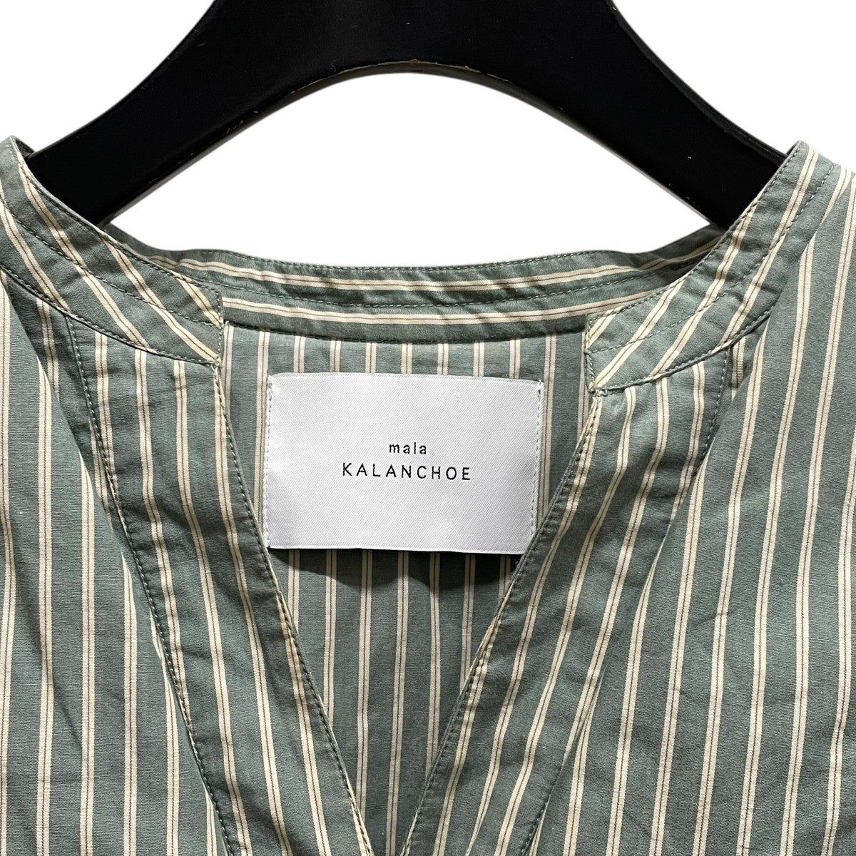 Mala KALANCHOE ストライプ長袖ブラウス3820122KG1S 古着・中古-3枚目のアイテム画像