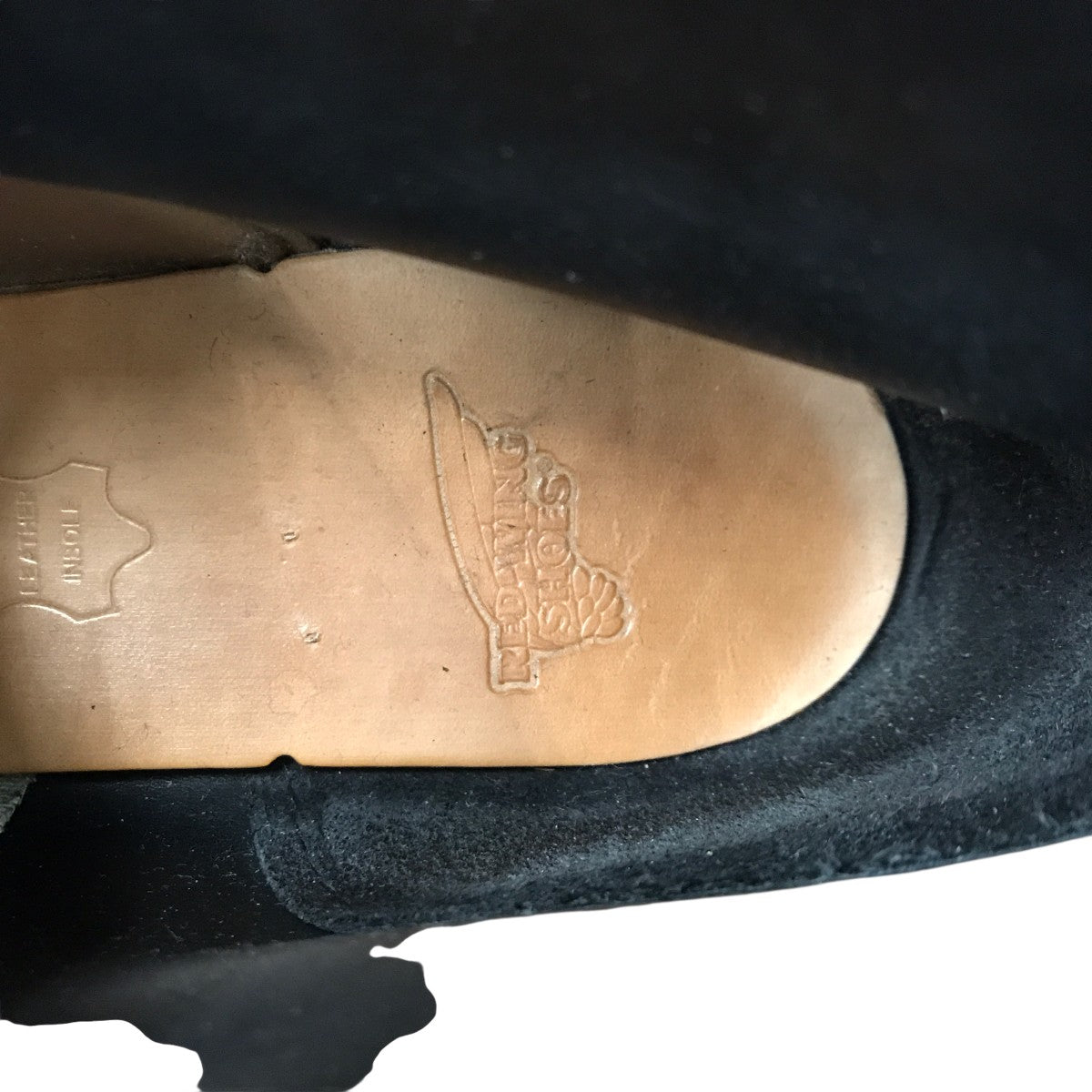 Red Wing 1989 9Dワークブーツ ブラック スエード RED WING(レッドウィング) 1989 スエードシューズ ブラック サイズ