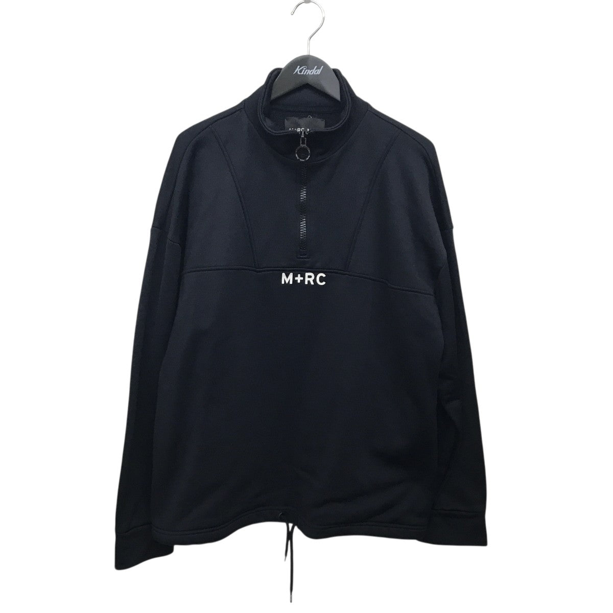 M+RC NOIR(マルシェノア) トレーナーMID-ZIPPER MID-ZIPPER ブラック