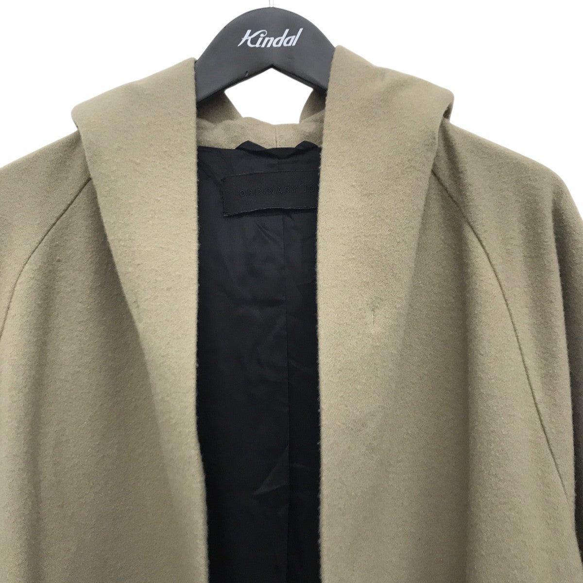 HOODED WRAP COATコート24020560610030
