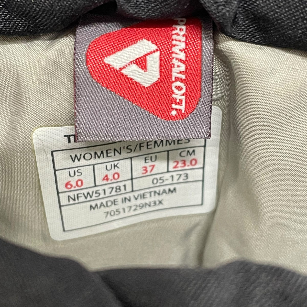 W Nuptse WP5 ShortブーツNFW51781