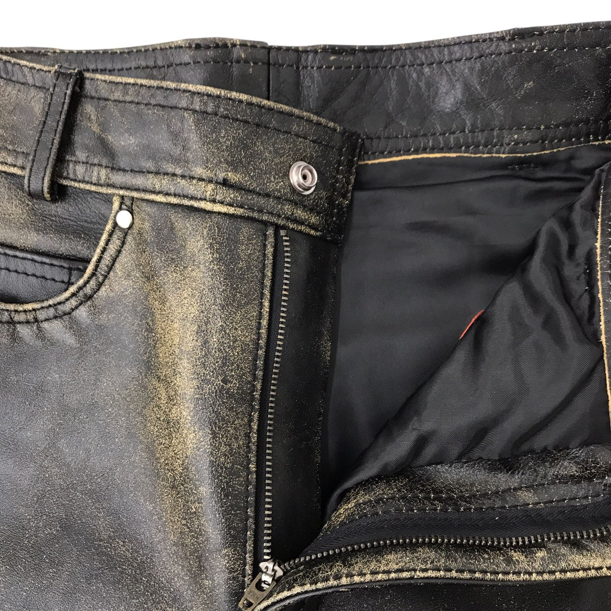 レザーパンツ613149