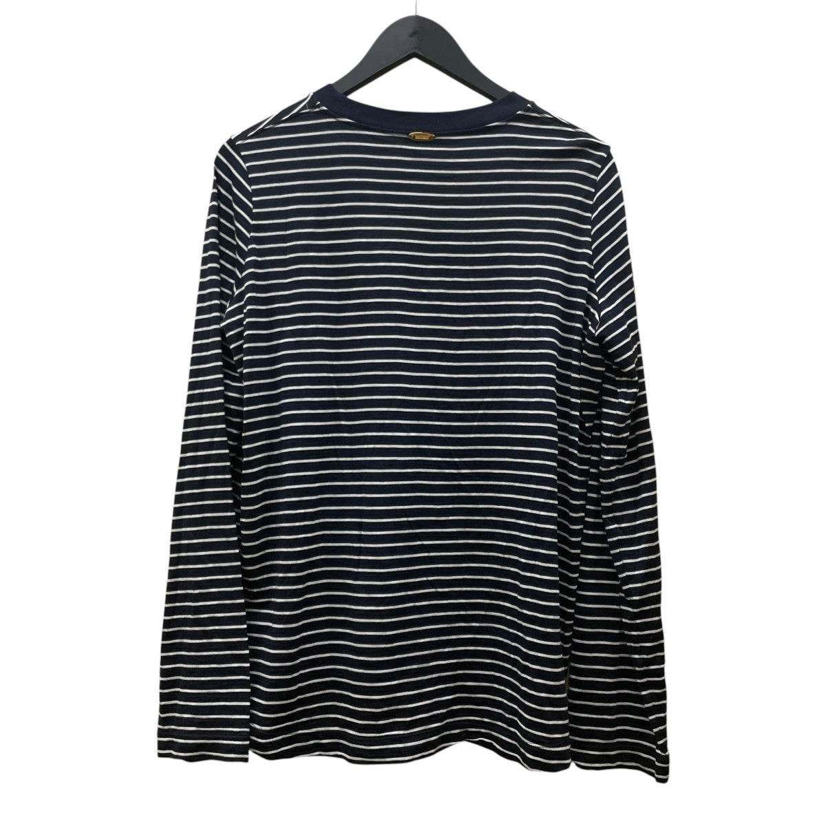 MUSE de Deuxieme Classe Primewool jersey Tシャツボーダー 長袖Tシャツ ロングスリーブカットソー コットンTシャツ 古着・中古-2枚目のアイテム画像